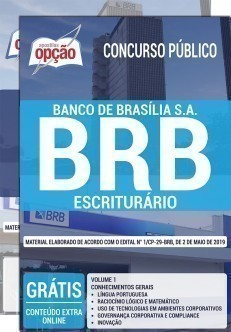 Apostila BRB 2019 PDF e Impressa Escriturário