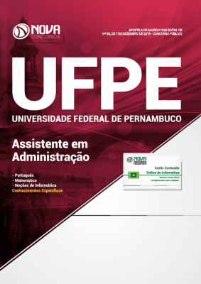 Apostila UFPE 2019 Grátis Curso Online Assistente em Administração