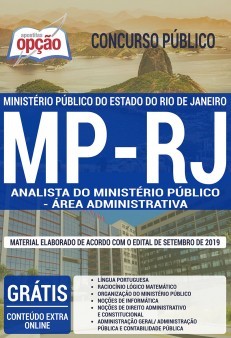 Apostila MP RJ 2019 Analista do Ministério Público Área Administrativa PDF e Impressa