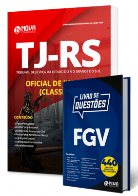 Apostila Concurso TJ RS 2019 Oficial de Justiça Combo