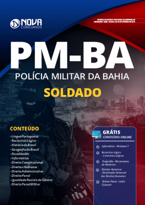 Apostila Concurso PM BA 2019 Soldado PM Grátis Cursos Online