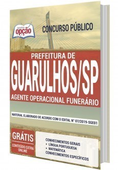 Apostila Concurso Prefeitura de Guarulhos 2019 PDF e Impressa
