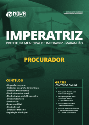 Apostila Concurso Prefeitura de Imperatriz 2019 Grátis Cursos Online
