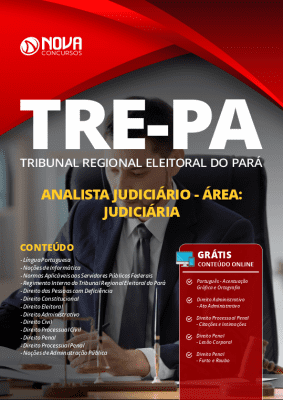 Apostila Concurso TRE PA 2019 Analista Judiciário Impressa e Download PDF Grátis Cursos Online