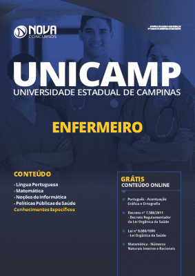 Apostila Concurso UNICAMP 2019 Enfermeiro Grátis Cursos Online