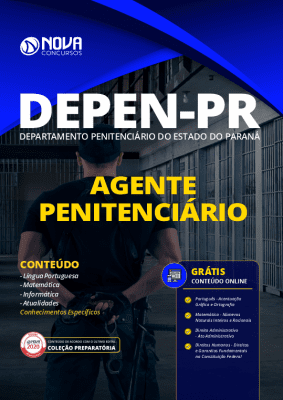 Apostila DEPEN PR 2020 PDF Agente Penitenciário Grátis Cursos Online
