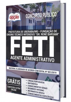 Apostila FETI 2020 Agente Administrativo PDF Download e Impressa
