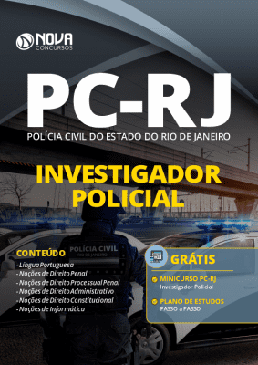 Apostila PC RJ 2020 PDF Investigador Policial Download PDF Grátis Curso Online