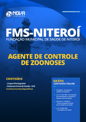 Apostila FMS Niterói 2020 Agente de Zoonoses PDF Grátis Cursos Online