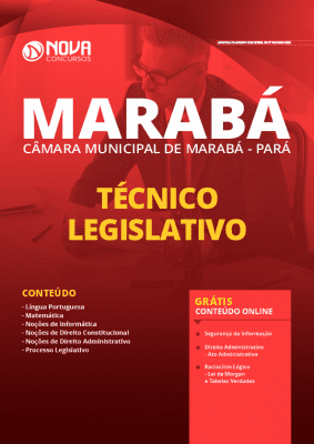Apostila Técnico Legislativo Câmara de Marabá 2020 PDF Download