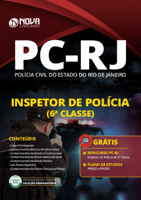 Apostila Concurso PC RJ 2020 PDF Download Inspetor de Polícia