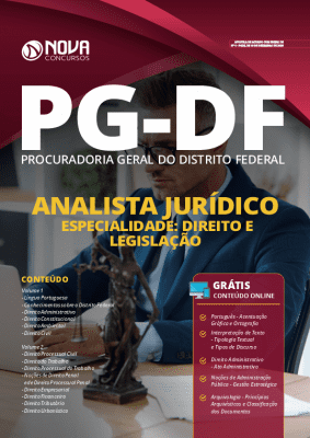 Apostila Concurso PG DF 2020 PDF Download Analista em Direito