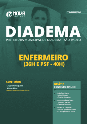 Apostila Concurso Prefeitura de Diadema 2020 PDF Enfermeiro