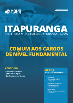 Apostila Prefeitura de Itapuranga GO 2020 PDF Nível Fundamental