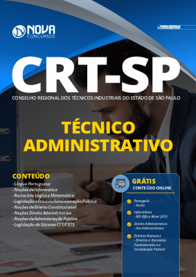 Apostila Concurso CRT SP 2020 PDF Técnico Administrativo