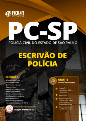 Apostila Concurso PC SP 2020 PDF Escrivão de Polícia
