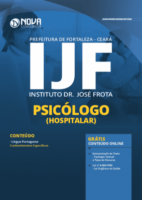 Apostila Concurso Prefeitura de Fortaleza 2020 PDF Psicólogo