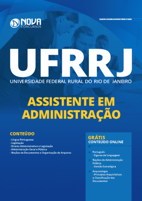 Apostila Concurso UFRRJ 2020 PDF Assistente em Administração
