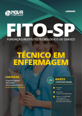 Apostila Concurso FITO Osasco 2020 PDF Técnico em Enfermagem