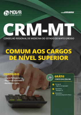 Apostila Concurso CRM MT 2020 PDF Cargos de Nível Superior Download PDF Grátis Cursos Online
