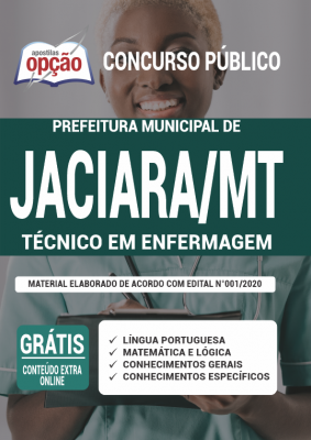 Apostila Prefeitura de Jaciara 2020 PDF Download Técnico em Enfermagem