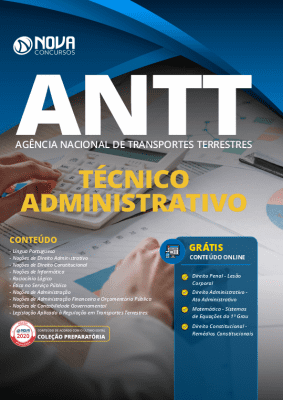 Apostila Concurso ANTT 2020 PDF Download Grátis Cursos Online Técnico Administrativo