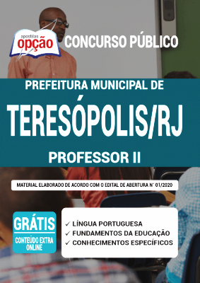 Apostila Concurso Teresópolis RJ 2020 PDF Download Professor II