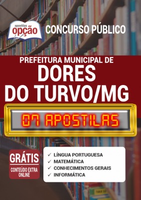 Apostila Prefeitura de Dores do Turvo MG 2020 PDF Download