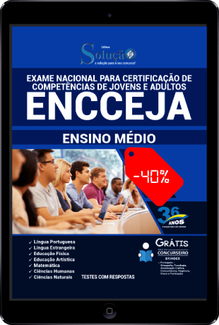 Apostila ENCCEJA 2021 PDF Download Grátis Ensino Médio