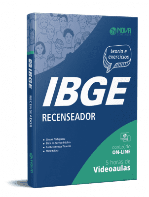 Apostila IBGE 2021 PDF Grátis Recenseador IBGE 2021