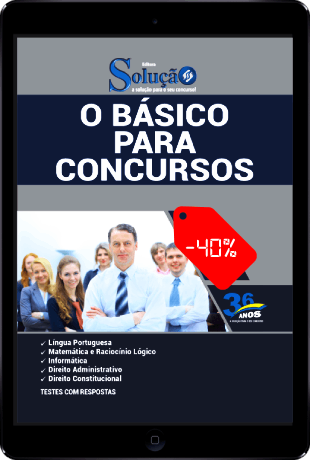 Apostila Básico para Concursos 2021 PDF Download Grátis
