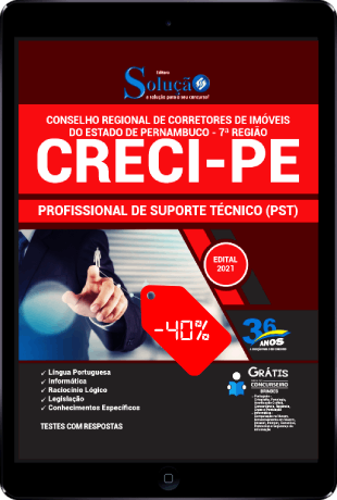 Apostila CRECI PE 2021 PDF Download Grátis Conteúdo Online