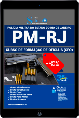 Apostila PM RJ 2021 PDF Download Grátis Oficial PMRJ