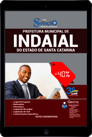 Apostila Prefeitura de Indaial SC 2021 PDF Download Grátis