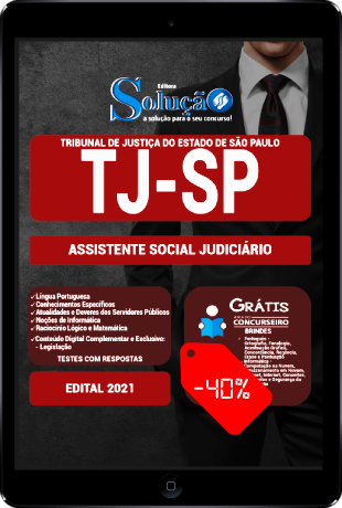 Apostila TJ SP 2021 PDF Download Assistente Social Judiciário