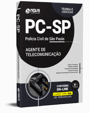 Apostila PC SP 2021 PDF Grátis Agente de Telecomunicações