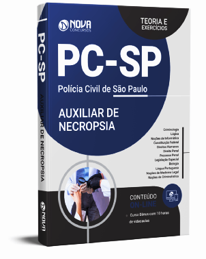 Apostila PC SP 2021 PDF Grátis Auxiliar de Necrópsia