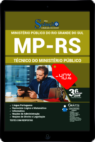 Apostila MP RS 2021 PDF Download Grátis Técnico MP RS