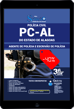 Apostila PC AL 2021 PDF Grátis Download