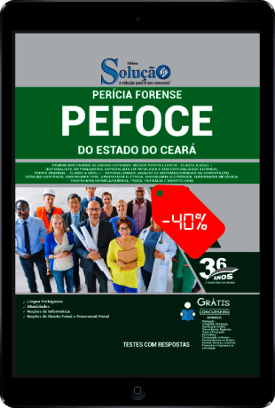 Apostila PEFOCE 2021 PDF Grátis Ensino Superior