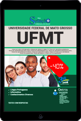 Apostila UFMT 2021 PDF Grátis Ensino Médio