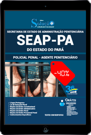 Apostila SEAP PA 2021 PDF Grátis Solução