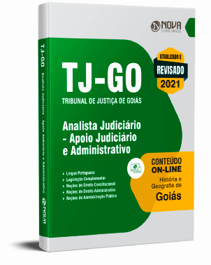 Apostila TJ GO 2021 PDF Grátis Analista Judiciário