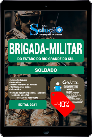 Apostila Brigada Militar RS 2021 Soldado PDF Download