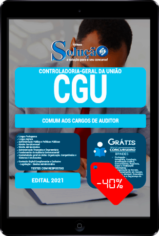 Apostila CGU 2021 PDF Grátis Download Auditor CGU