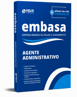 Apostila EMBASA 2021 PDF Grátis Agente Administrativo