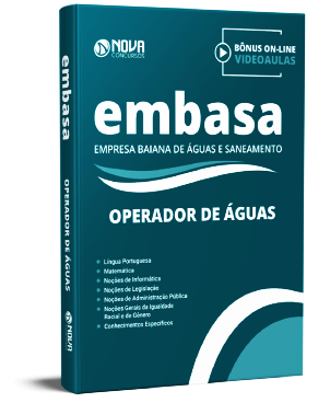 Apostila EMBASA 2021 PDF Grátis Operador de Águas
