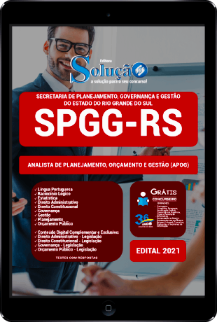 Apostila SPGG RS 2021 PDF Download Grátis Analista