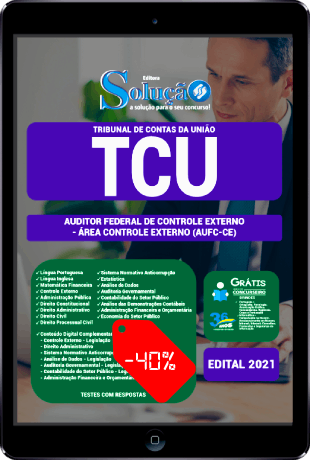Apostila TCU 2021 PDF Download Grátis Auditor TCU 2021