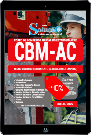 Apostila CBM AC 2022 PDF Download Grátis Conteúdo Online